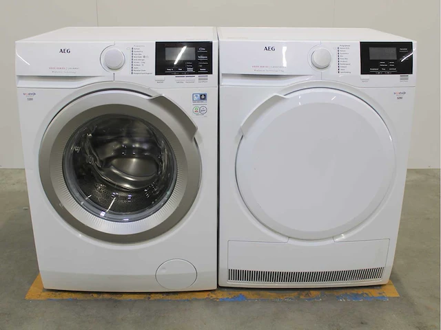 Aeg 6000 series | lavamat prosense technology wasmachine & aeg 6000 series | lavatherm prosense technology wasdroger - afbeelding 1 van  8