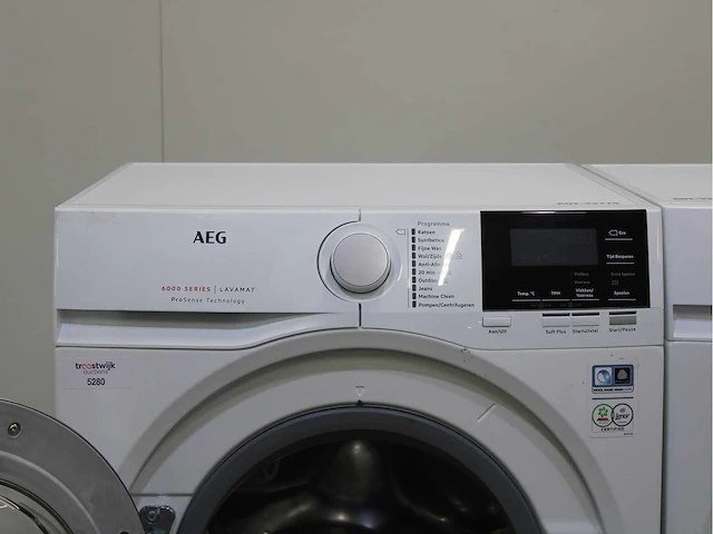 Aeg 6000 series | lavamat prosense technology wasmachine & aeg 6000 series | lavatherm prosense technology wasdroger - afbeelding 3 van  8