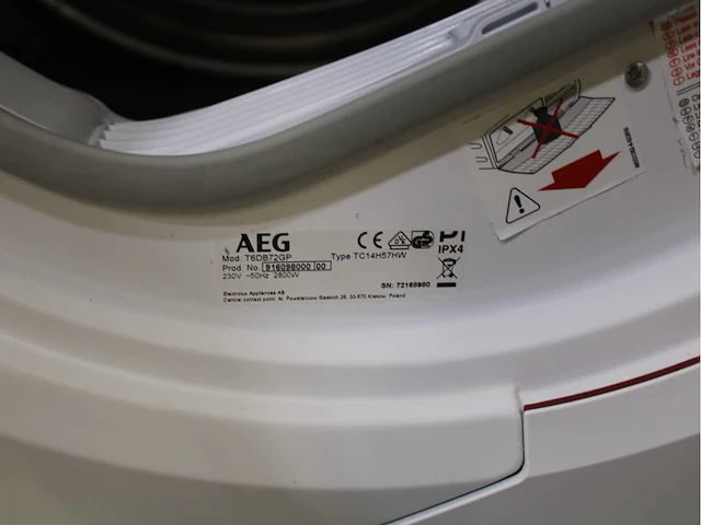 Aeg 6000 series | lavamat prosense technology wasmachine & aeg 6000 series | lavatherm prosense technology wasdroger - afbeelding 8 van  8