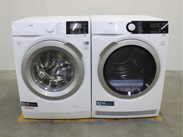 Aeg 6000 series | lavamat prosense technology wasmachine & aeg 6000 series | lavatherm prosense technology wasdroger - afbeelding 1 van  8