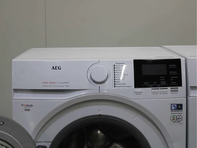 Aeg 6000 series | lavamat prosense technology wasmachine & aeg 6000 series | lavatherm prosense technology wasdroger - afbeelding 3 van  8