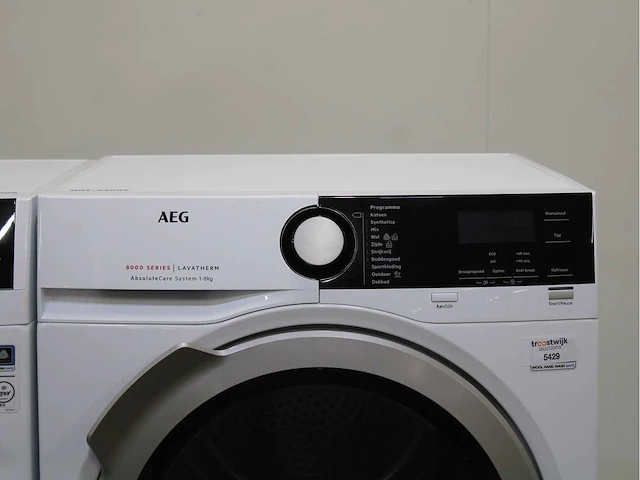 Aeg 6000 series | lavamat prosense technology wasmachine & aeg 6000 series | lavatherm prosense technology wasdroger - afbeelding 6 van  8