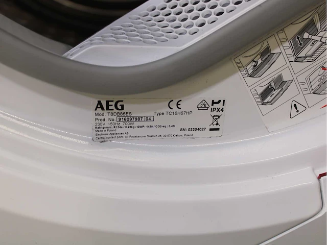 Aeg 6000 series | lavamat prosense technology wasmachine & aeg 6000 series | lavatherm prosense technology wasdroger - afbeelding 8 van  8