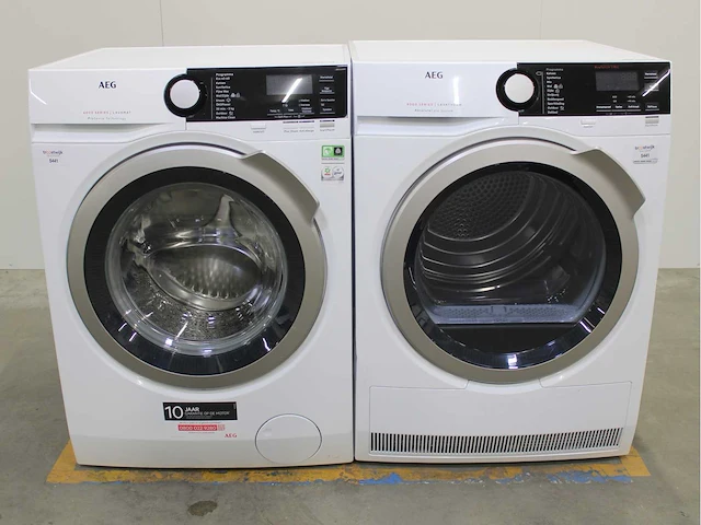 Aeg 6000 series | lavamat prosense technology wasmachine & aeg 6000 series | lavatherm prosense technology wasdroger - afbeelding 1 van  8