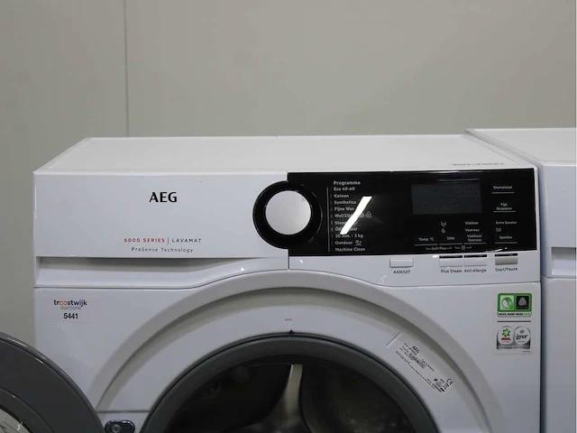 Aeg 6000 series | lavamat prosense technology wasmachine & aeg 6000 series | lavatherm prosense technology wasdroger - afbeelding 3 van  8