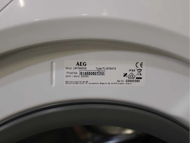 Aeg 6000 series | lavamat prosense technology wasmachine & aeg 6000 series | lavatherm prosense technology wasdroger - afbeelding 5 van  8