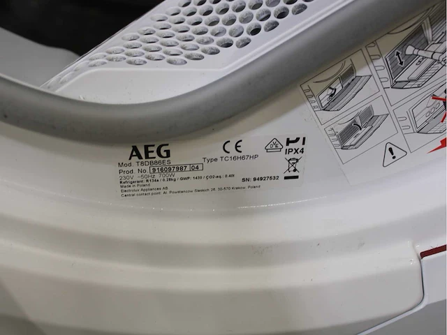 Aeg 6000 series | lavamat prosense technology wasmachine & aeg 6000 series | lavatherm prosense technology wasdroger - afbeelding 8 van  8