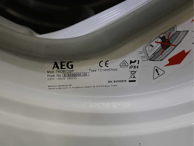 Aeg 6000 series | lavamat prosense technology wasmachine & aeg 6000 series | lavatherm prosense technology wasdroger - afbeelding 8 van  8