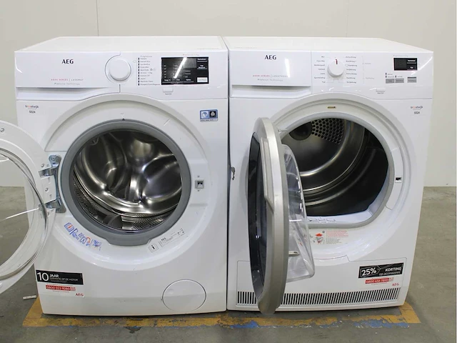 Aeg 6000 series | lavamat prosense technology wasmachine & aeg 6000 series | lavatherm prosense technology wasdroger - afbeelding 2 van  6
