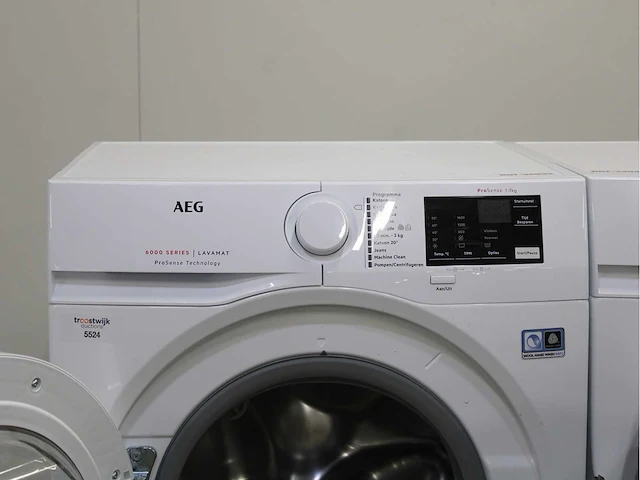 Aeg 6000 series | lavamat prosense technology wasmachine & aeg 6000 series | lavatherm prosense technology wasdroger - afbeelding 3 van  6