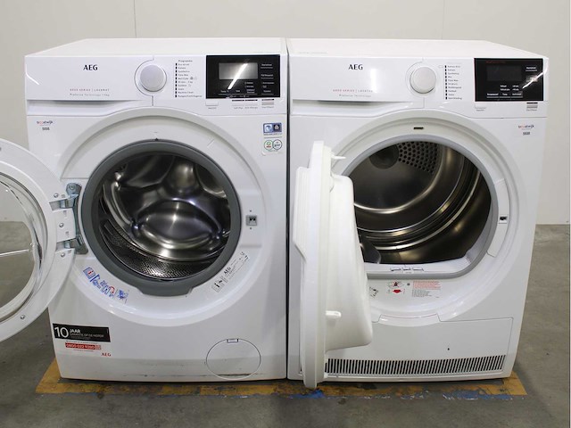 Aeg 6000 series | lavamat prosense technology wasmachine & aeg 6000 series | lavatherm prosense technology wasdroger - afbeelding 2 van  8