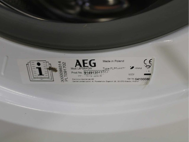 Aeg 6000 series | lavamat prosense technology wasmachine & aeg 6000 series | lavatherm prosense technology wasdroger - afbeelding 5 van  8