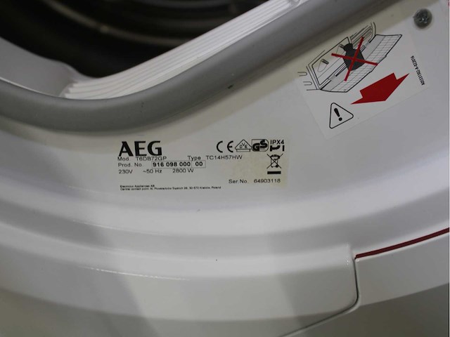 Aeg 6000 series | lavamat prosense technology wasmachine & aeg 6000 series | lavatherm prosense technology wasdroger - afbeelding 8 van  8