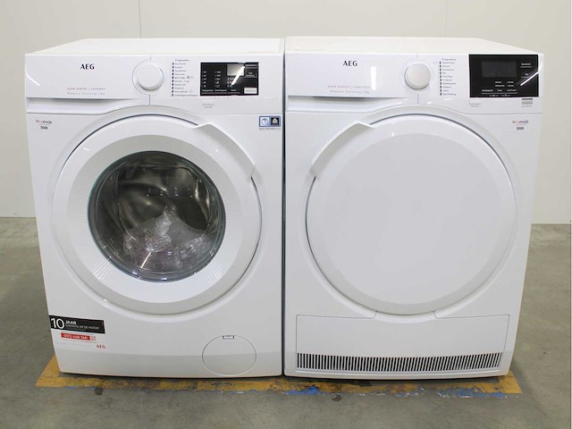 Aeg 6000 series | lavamat prosense technology wasmachine & aeg 6000 series | lavatherm prosense technology wasdroger - afbeelding 1 van  8