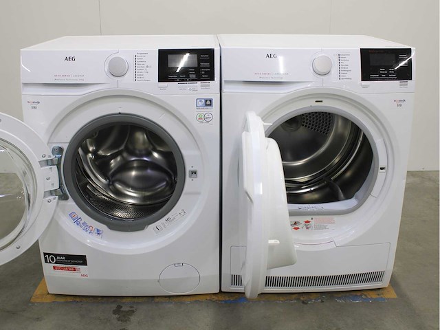 Aeg 6000 series | lavamat prosense technology wasmachine & aeg 6000 series | lavatherm prosense technology wasdroger - afbeelding 2 van  8