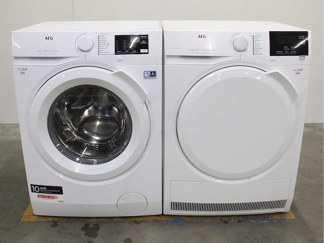 Aeg 6000 series | lavamat prosense technology wasmachine & aeg 6000 series | lavatherm prosense technology wasdroger - afbeelding 1 van  8