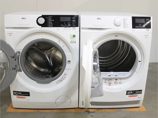 Aeg 6000 series | lavamat prosense technology wasmachine & aeg 7000 series | lavatherm sensidry technology droger - afbeelding 2 van  8
