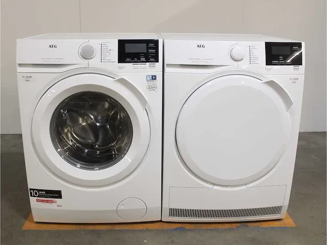 Aeg 6000 series | lavamat prosense technology wasmachine & aeg 7000 series | lavatherm sensidry technology droger - afbeelding 1 van  8