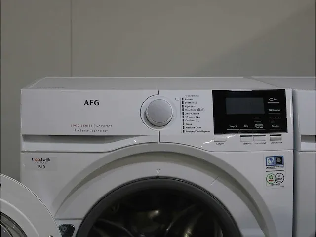 Aeg 6000 series | lavamat prosense technology wasmachine & aeg 7000 series | lavatherm sensidry technology droger - afbeelding 3 van  8