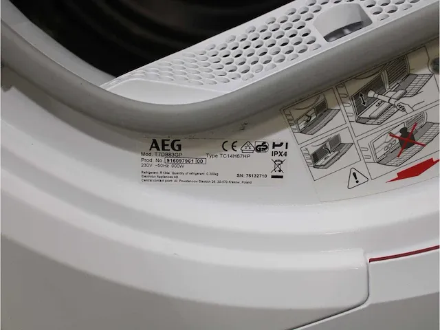 Aeg 6000 series | lavamat prosense technology wasmachine & aeg 7000 series | lavatherm sensidry technology droger - afbeelding 8 van  8