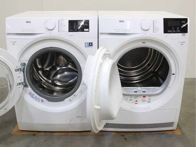 Aeg 6000 series | lavamat prosense technology wasmachine & aeg 7000 series | lavatherm sensidry technology wasdroger - afbeelding 2 van  8