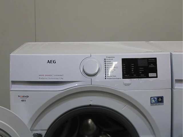 Aeg 6000 series | lavamat prosense technology wasmachine & aeg 7000 series | lavatherm sensidry technology wasdroger - afbeelding 3 van  8