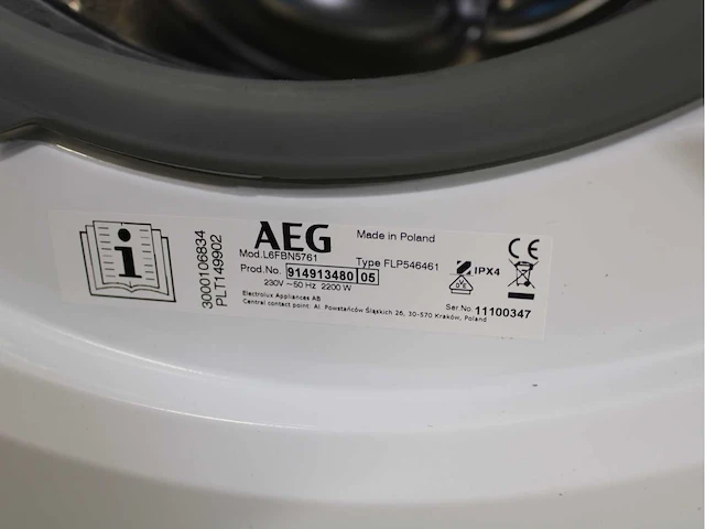 Aeg 6000 series | lavamat prosense technology wasmachine & aeg 7000 series | lavatherm sensidry technology wasdroger - afbeelding 5 van  8