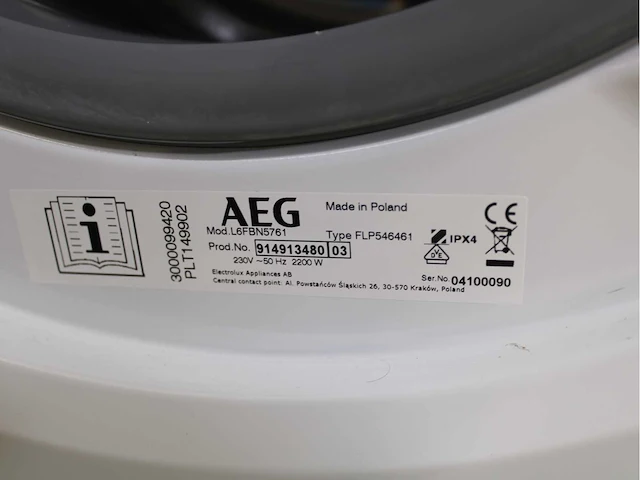 Aeg 6000 series | lavamat prosense technology wasmachine & aeg 7000 series | lavatherm sensidry technology wasdroger - afbeelding 5 van  8