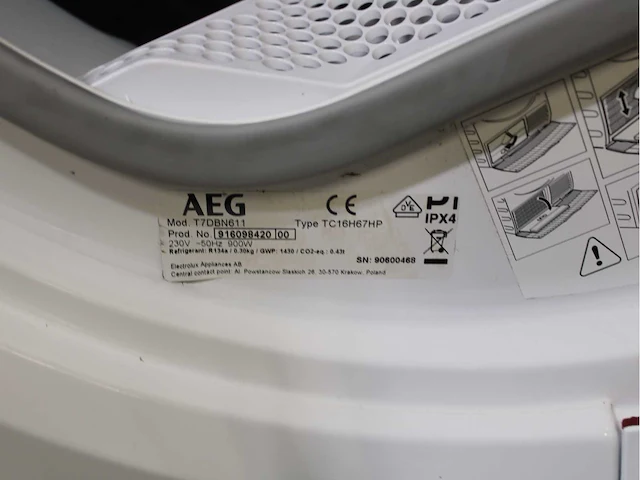 Aeg 6000 series | lavamat prosense technology wasmachine & aeg 7000 series | lavatherm sensidry technology wasdroger - afbeelding 8 van  8