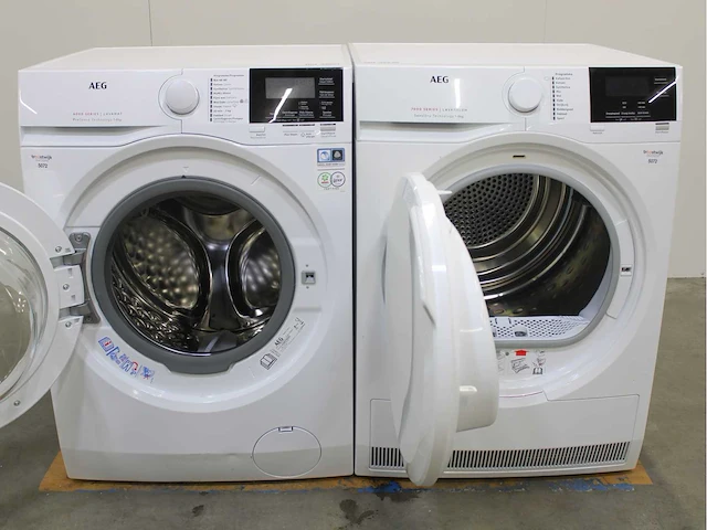 Aeg 6000 series | lavamat prosense technology wasmachine & aeg 7000 series | lavatherm sensidry technology wasdroger - afbeelding 2 van  8