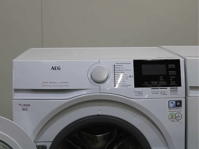 Aeg 6000 series | lavamat prosense technology wasmachine & aeg 7000 series | lavatherm sensidry technology wasdroger - afbeelding 3 van  8