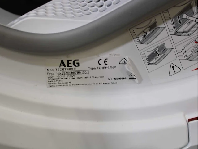 Aeg 6000 series | lavamat prosense technology wasmachine & aeg 7000 series | lavatherm sensidry technology wasdroger - afbeelding 8 van  8
