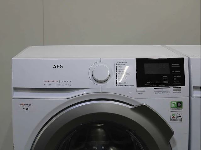 Aeg 6000 series | lavamat prosense technology wasmachine & aeg 7000 series | lavatherm sensidry technology exclusiv wasdroger - afbeelding 3 van  8