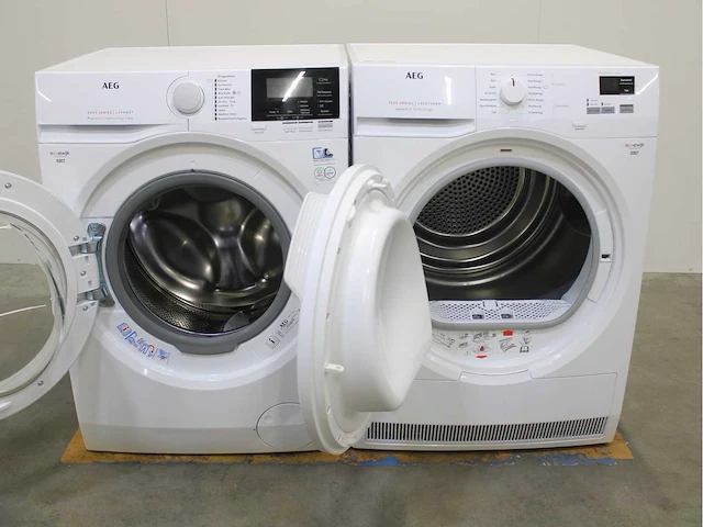 Aeg 6000 series | lavamat prosense technology wasmachine & aeg 7000 series | lavatherm sensidry technology wasdroger - afbeelding 2 van  8