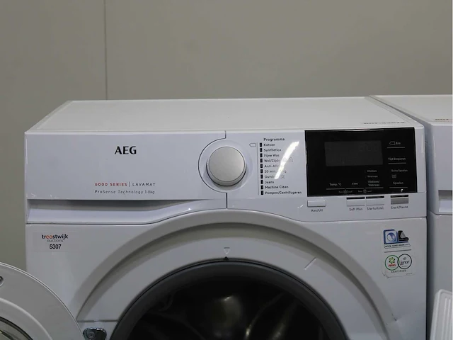 Aeg 6000 series | lavamat prosense technology wasmachine & aeg 7000 series | lavatherm sensidry technology wasdroger - afbeelding 3 van  8