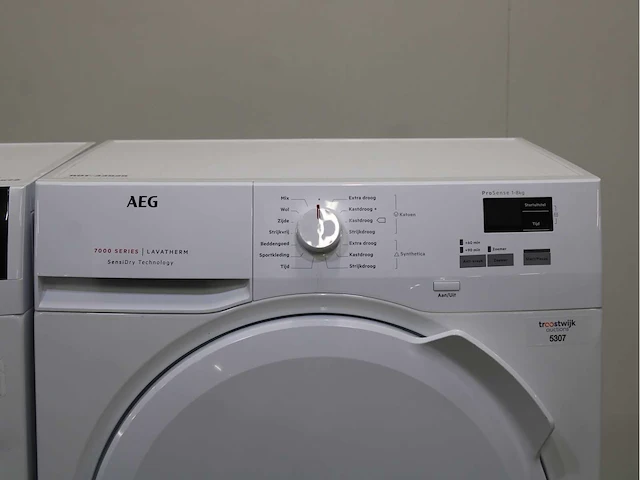Aeg 6000 series | lavamat prosense technology wasmachine & aeg 7000 series | lavatherm sensidry technology wasdroger - afbeelding 6 van  8