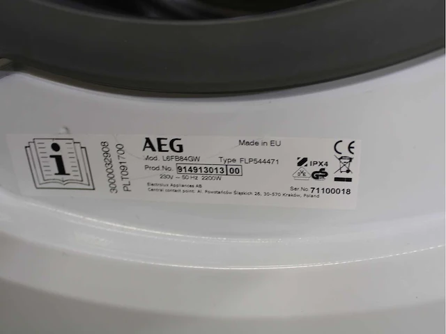 Aeg 6000 series | lavamat prosense technology wasmachine & aeg 7000 series | lavatherm sensidry technology wasdroger - afbeelding 5 van  8