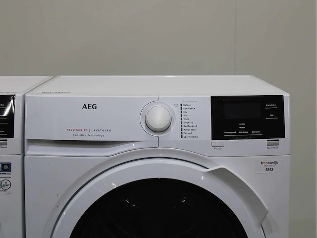 Aeg 6000 series | lavamat prosense technology wasmachine & aeg 7000 series | lavatherm sensidry technology wasdroger - afbeelding 6 van  8