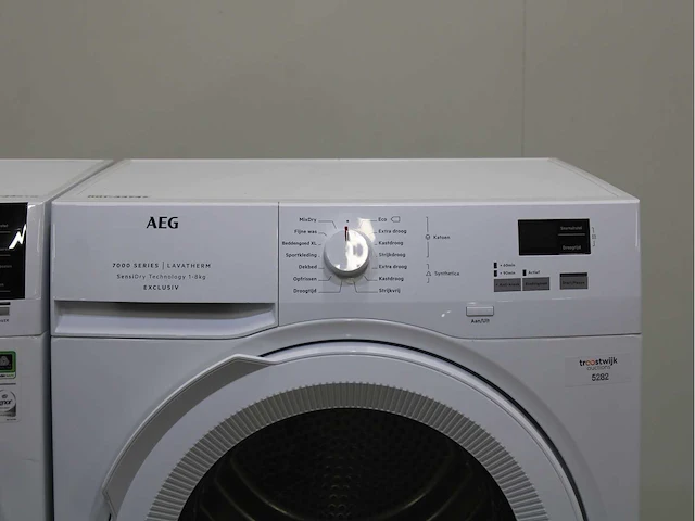 Aeg 6000 series | lavamat prosense technology wasmachine & aeg 7000 series | lavatherm sensidry technology exclusiv wasdroger - afbeelding 6 van  8