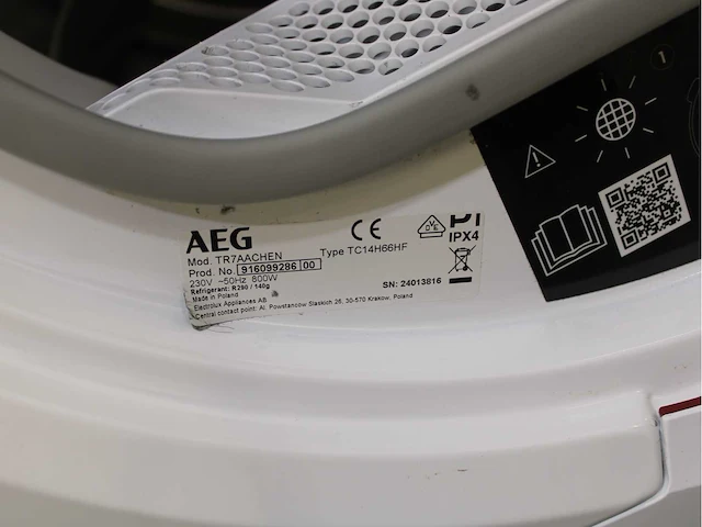 Aeg 6000 series | lavamat prosense technology wasmachine & aeg 7000 series | lavatherm sensidry technology exclusiv wasdroger - afbeelding 8 van  8
