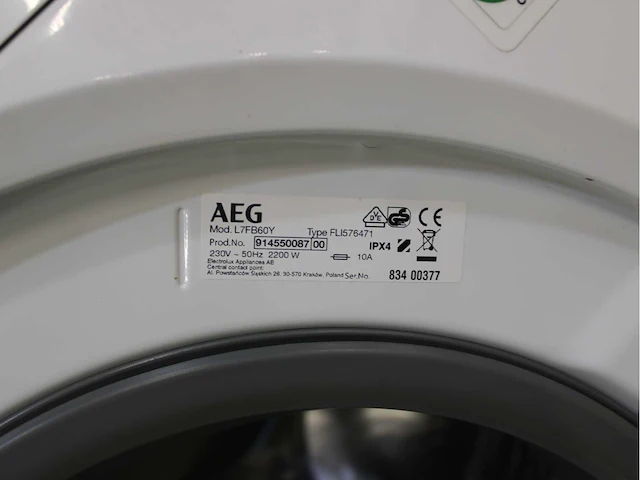 Aeg 6000 series | lavamat prosense technology wasmachine & aeg 7000 series | lavatherm sensidry technology wasdroger - afbeelding 5 van  8