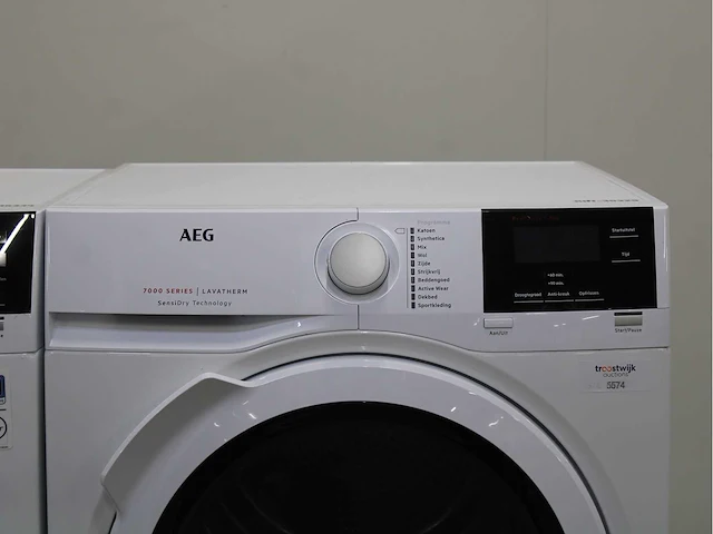 Aeg 6000 series | lavamat prosense technology wasmachine & aeg 7000 series | lavatherm sensidry technology wasdroger - afbeelding 6 van  8