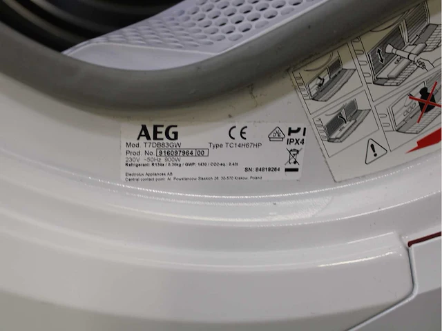 Aeg 6000 series | lavamat prosense technology wasmachine & aeg 7000 series | lavatherm sensidry technology wasdroger - afbeelding 8 van  8