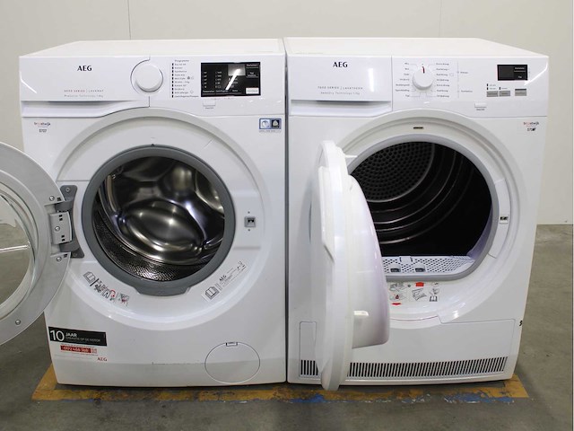 Aeg 6000 series | lavamat prosense technology wasmachine & aeg 7000 series | lavatherm sensidry technology wasdroger - afbeelding 2 van  8
