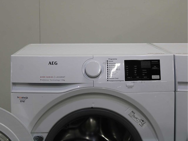 Aeg 6000 series | lavamat prosense technology wasmachine & aeg 7000 series | lavatherm sensidry technology wasdroger - afbeelding 3 van  7