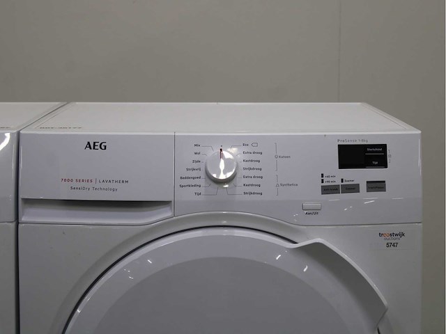 Aeg 6000 series | lavamat prosense technology wasmachine & aeg 7000 series | lavatherm sensidry technology wasdroger - afbeelding 5 van  7