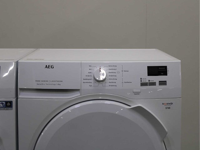 Aeg 6000 series | lavamat prosense technology wasmachine & aeg 7000 series | lavatherm sensidry technology wasdroger - afbeelding 6 van  8