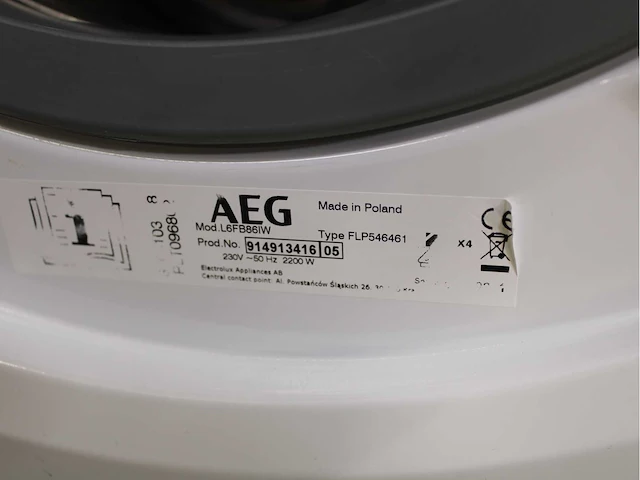 Aeg 6000 series | lavamat prosense technology wasmachine & aeg 8000 series | lavatherm absolutecare system wasdroger - afbeelding 5 van  8