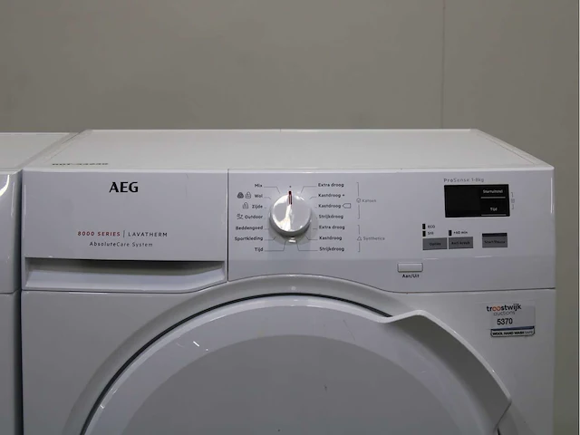 Aeg 6000 series | lavamat prosense technology wasmachine & aeg 8000 series | lavatherm absolutecare system wasdroger - afbeelding 6 van  8