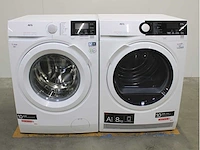 Aeg 6000 series | lavamat prosense technology wasmachine & aeg 8000 series | lavatherm absolutecare system wasdroger - afbeelding 1 van  8